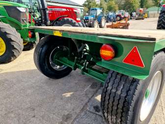 2013 Bailey 7T 6M Hydraulic drop down lo loader trailer