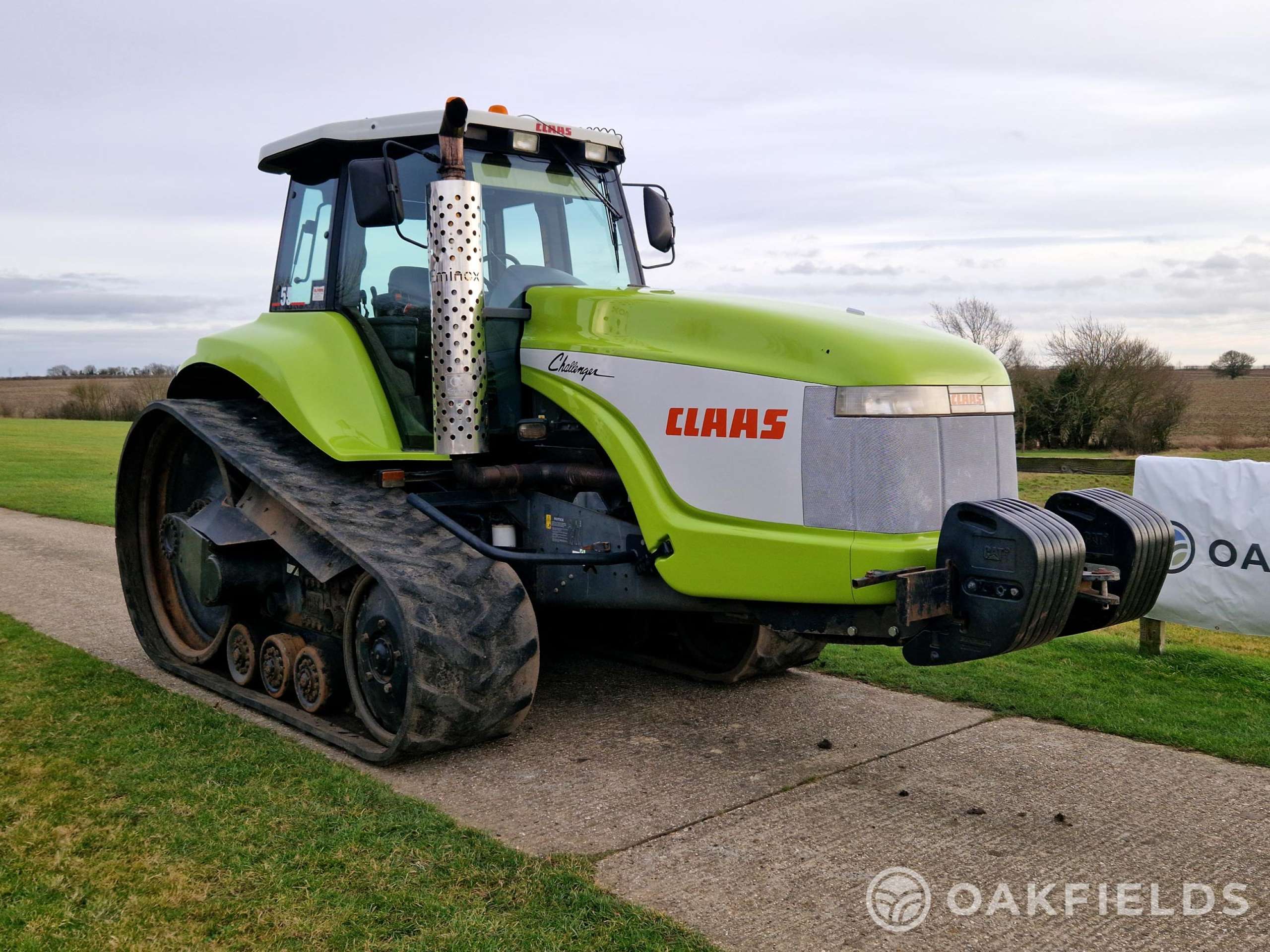 2001 Claas Challenger 55 rubber tracked crawler