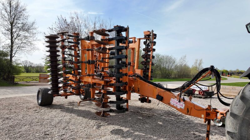 Simba Machinary 5m Simba SL500 Trailed One Pass Cultivator, Used Agricultural Machinery ...