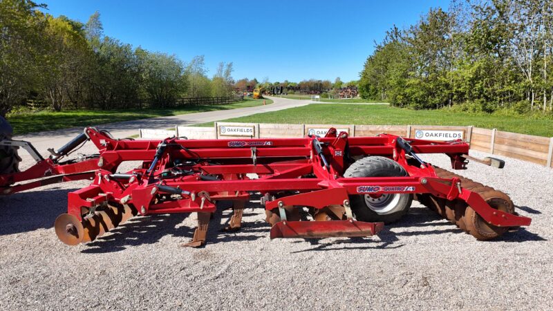 2007 Sumo Quatro 4m Trailed One Pass Cultivator, Used Agricultural