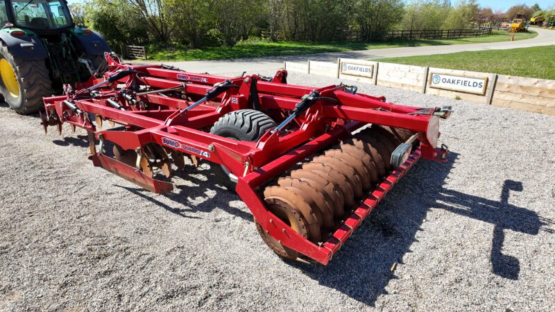 2007 Sumo Quatro 4m Trailed One Pass Cultivator, Used Agricultural
