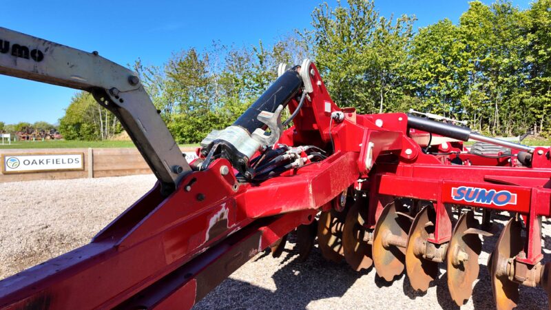 2007 Sumo Quatro 4m Trailed One Pass Cultivator, Used Agricultural