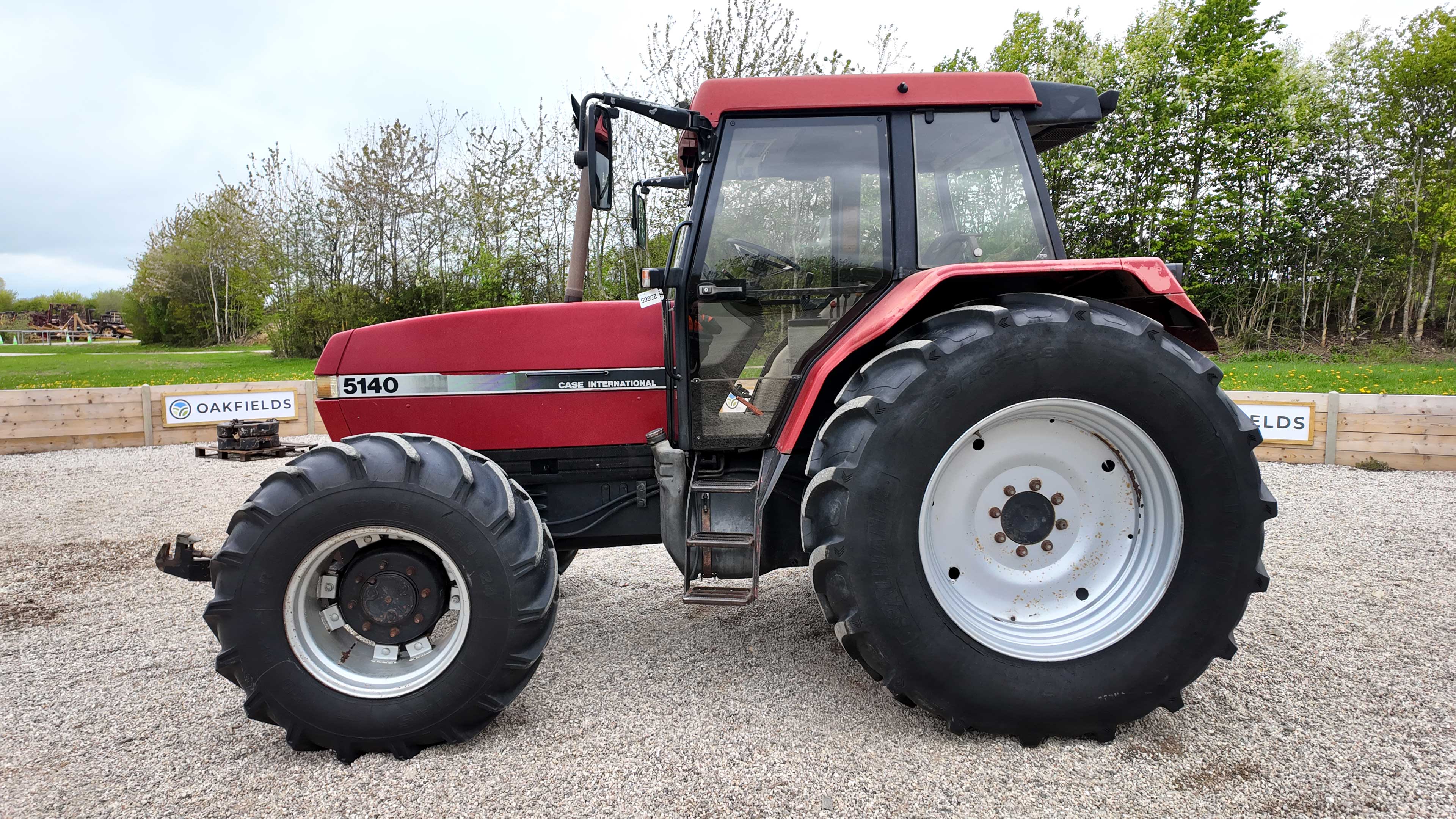 1993 Case 5140 Maxxum 4WD Tractor, Used Agricultural Machinery ...