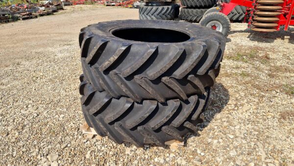 Pair of new 540/65R34 Michelin tyres
