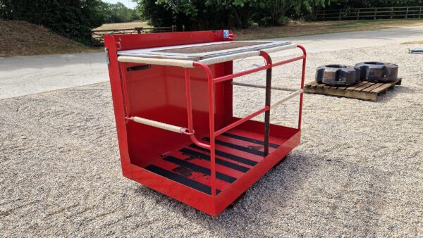2014 Fork mounted personnel / man cage