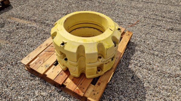 Pair of John Deere 205kg Wheel Weights
