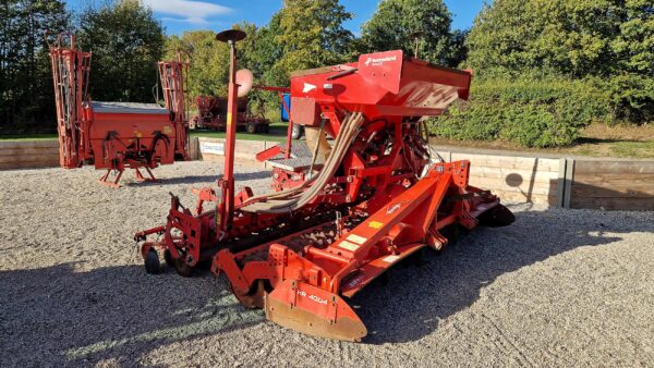 2010 Kuhn HR4004D 4m Power Harrow / Kverneland S-Drill Combination