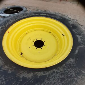 Mitas rear wheel with fixed John Deere rim