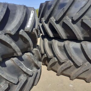 Used Mitas 600/65R38 and 540/65R24 wheelset to suit John Deere – photo 2