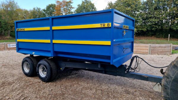 2013 Fleming TR8M 8 Ton Grain Trailer
